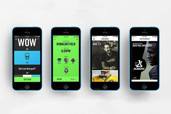 Nike Soccer — App Design
